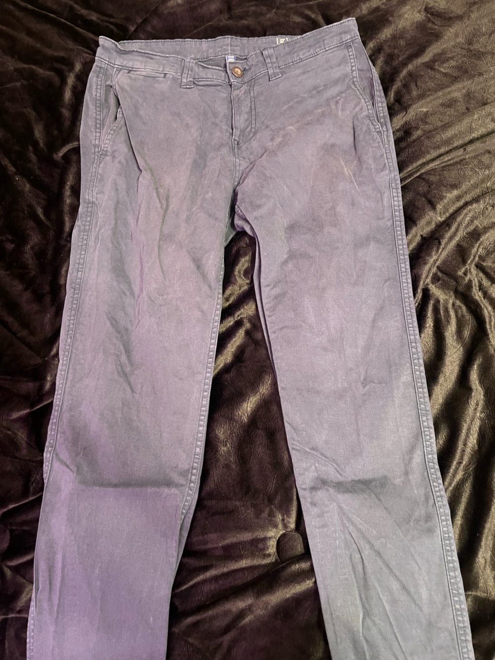 George Slim Pants in Navy Blue